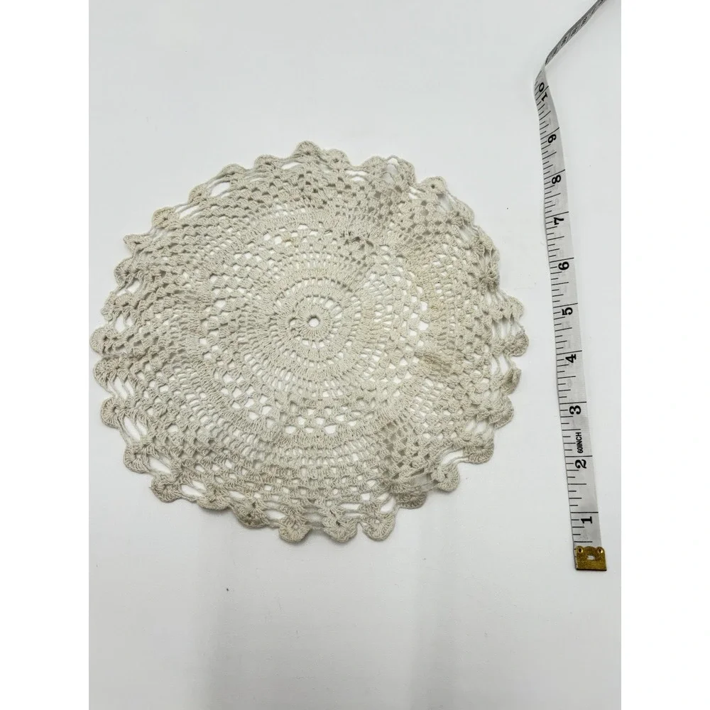 Vintage Hand Crocheted Doily 10